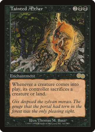 Tainted Aether [Urza's Saga] | North Game Den