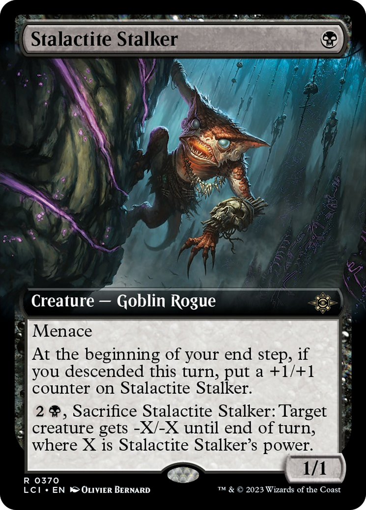 Stalactite Stalker (Extended Art) [The Lost Caverns of Ixalan] | North Game Den