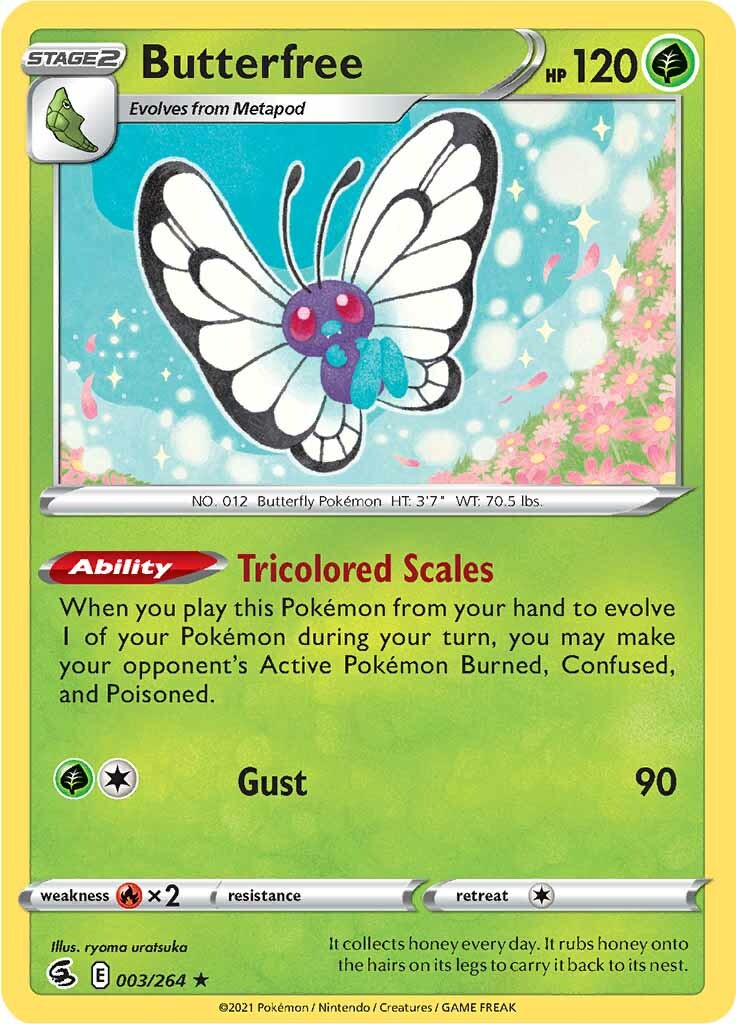 Butterfree (003/264) [Sword & Shield: Fusion Strike] | North Game Den