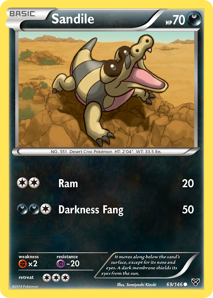 Sandile (69/146) [XY: Base Set] | North Game Den