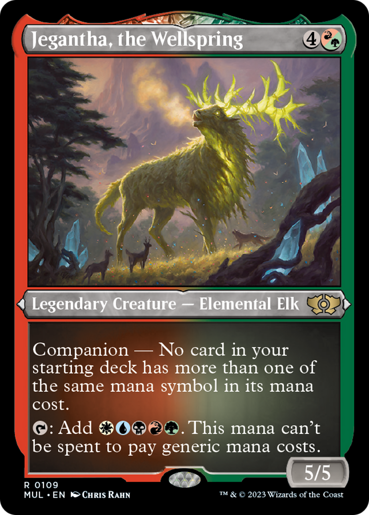Jegantha, the Wellspring (Foil Etched) [Multiverse Legends] | North Game Den