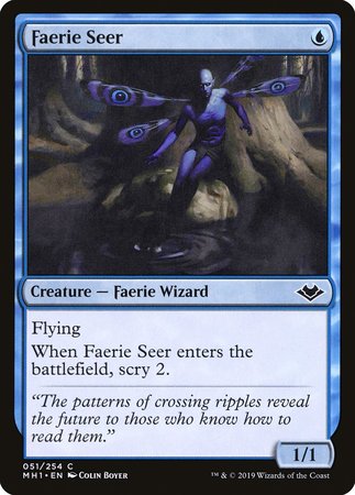 Faerie Seer [Modern Horizons] | North Game Den