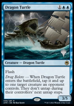 Dragon Turtle (Promo Pack) [Dungeons & Dragons: Adventures in the Forgotten Realms Promos] | North Game Den