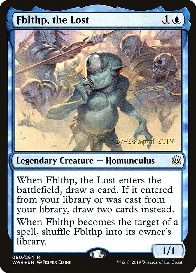 Fblthp, the Lost  [War of the Spark Prerelease Promos] | North Game Den