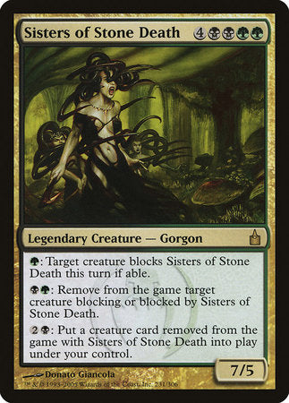 Sisters of Stone Death [Ravnica: City of Guilds] | North Game Den