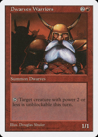 Dwarven Warriors [Fifth Edition] | North Game Den
