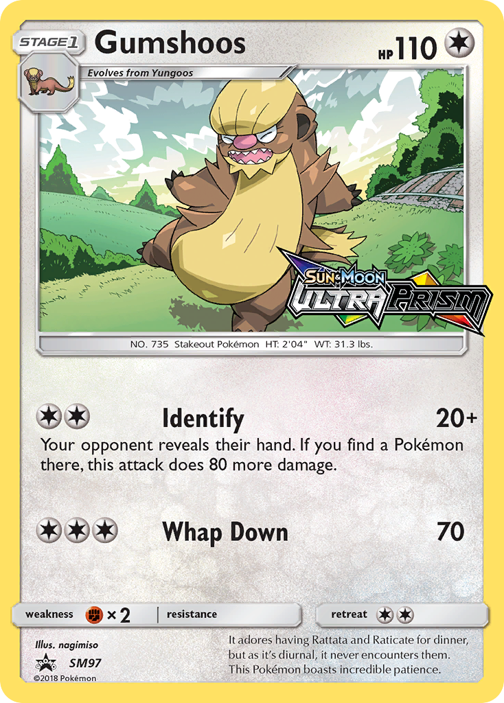 Gumshoos (SM97) [Sun & Moon: Black Star Promos] | North Game Den