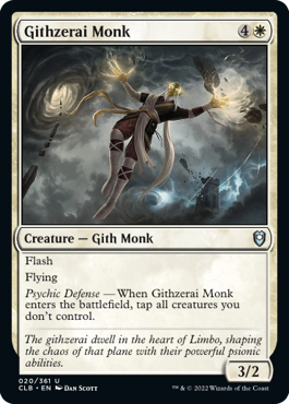 Githzerai Monk [Commander Legends: Battle for Baldur's Gate] | North Game Den
