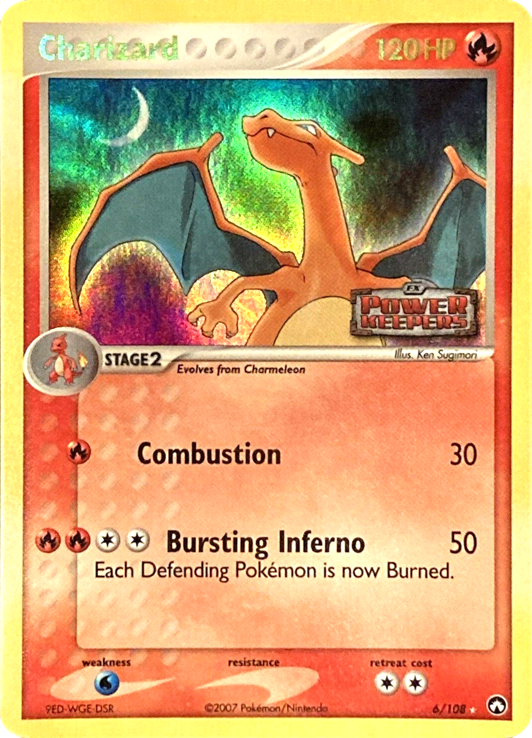 Charizard (6/108) (Stamped) [EX: Power Keepers] | North Game Den