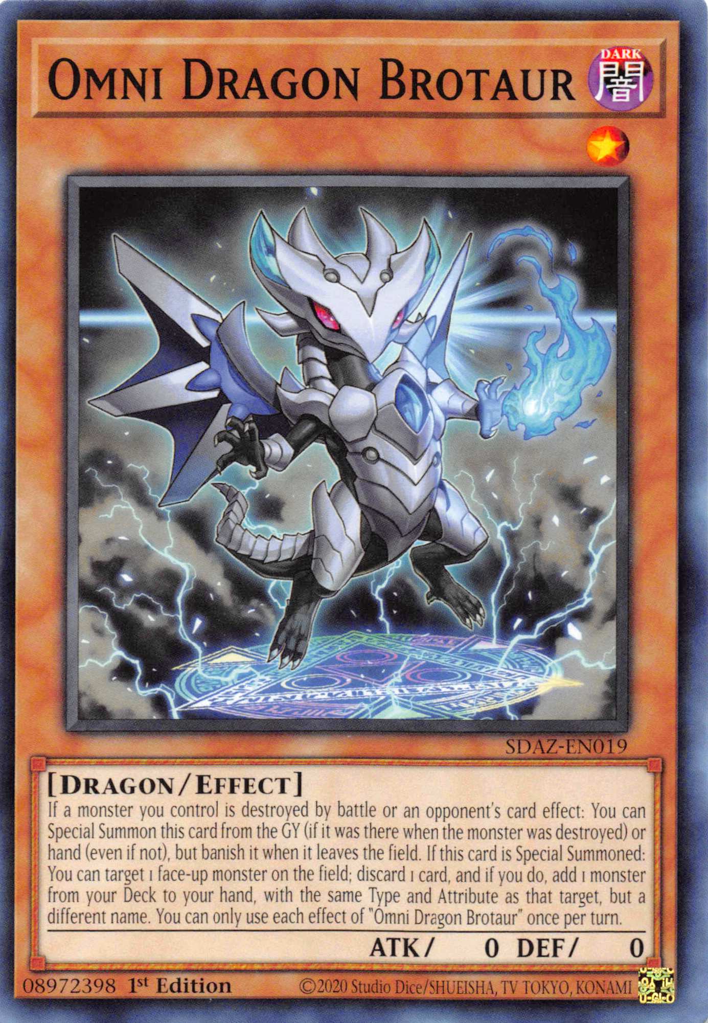 Omni Dragon Brotaur [SDAZ-EN019] Common | North Game Den