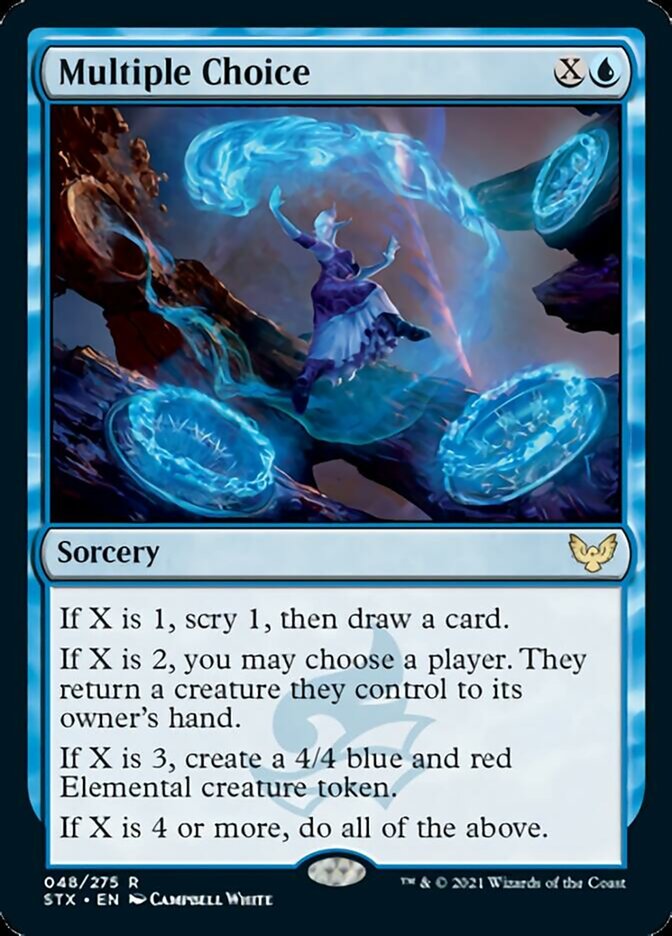 Multiple Choice [Strixhaven: School of Mages] | North Game Den