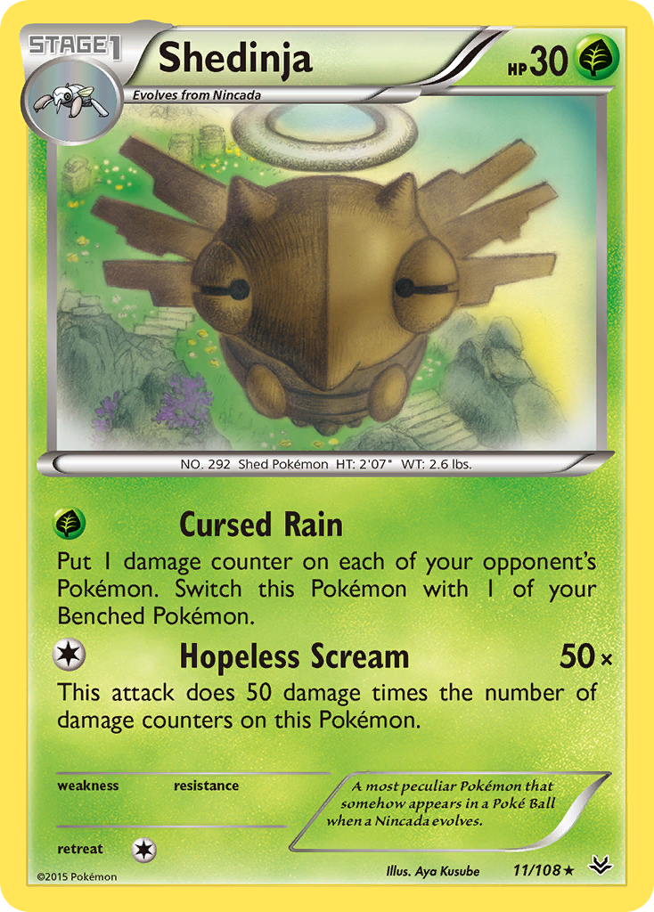 Shedinja (11/108) [XY: Roaring Skies] | North Game Den