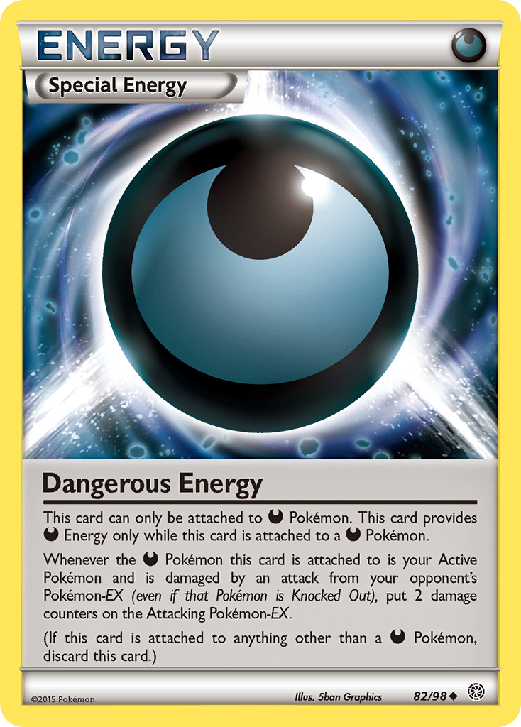 Dangerous Energy (82/98) [XY: Ancient Origins] | North Game Den