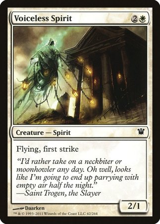 Voiceless Spirit [Innistrad] | North Game Den