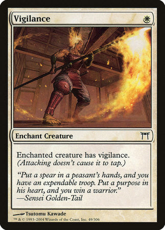 Vigilance [Champions of Kamigawa] | North Game Den