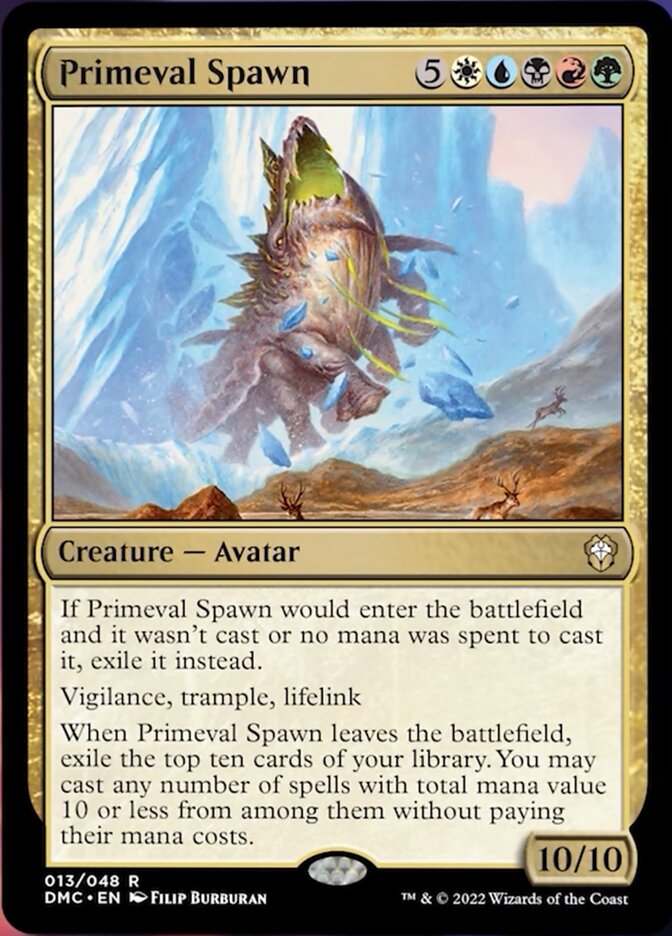 Primeval Spawn [Dominaria United Commander] | North Game Den