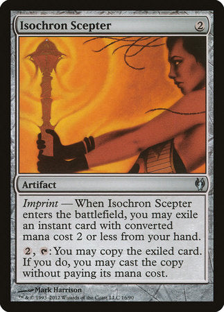 Isochron Scepter [Duel Decks: Izzet vs. Golgari] | North Game Den