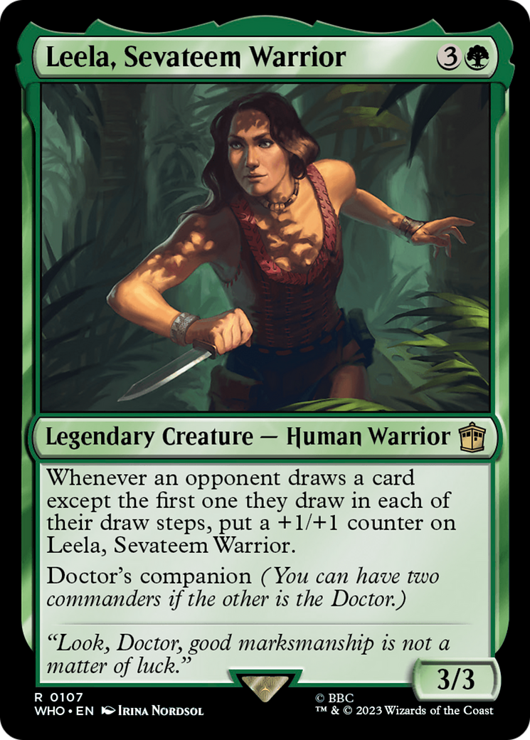 Leela, Sevateem Warrior [Doctor Who] | North Game Den