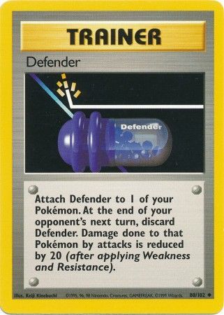 Defender (80/102) [Base Set Unlimited] | North Game Den