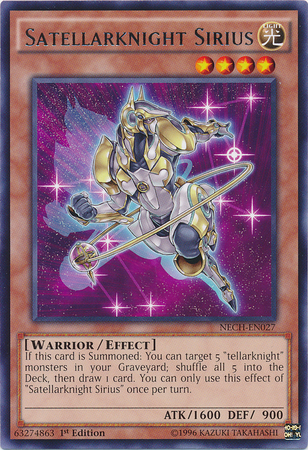 Satellarknight Sirius [NECH-EN027] Rare | North Game Den