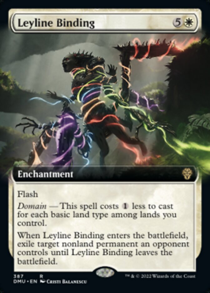 Leyline Binding (Extended Art) [Dominaria United] | North Game Den