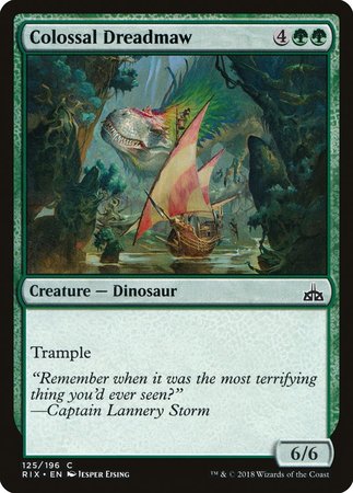 Colossal Dreadmaw [Rivals of Ixalan] | North Game Den