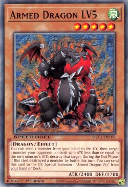 Armed Dragon LV5 [SGX1-ENC07] Common | North Game Den