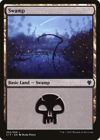 Swamp (302) [Commander 2017] | North Game Den