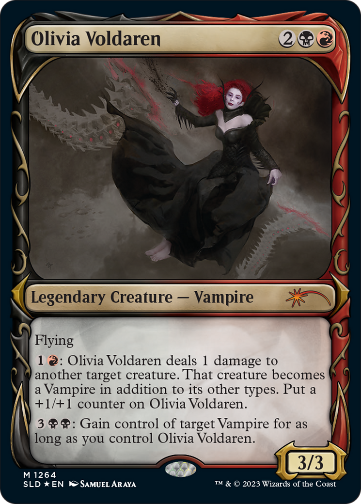Olivia Voldaren (Halo Foil) [Secret Lair Drop Series] | North Game Den