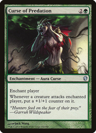 Curse of Predation [Commander 2013] | North Game Den