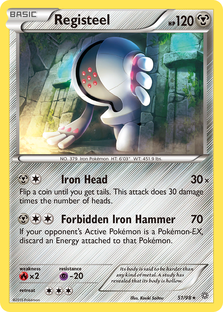 Registeel (51/98) [XY: Ancient Origins] | North Game Den