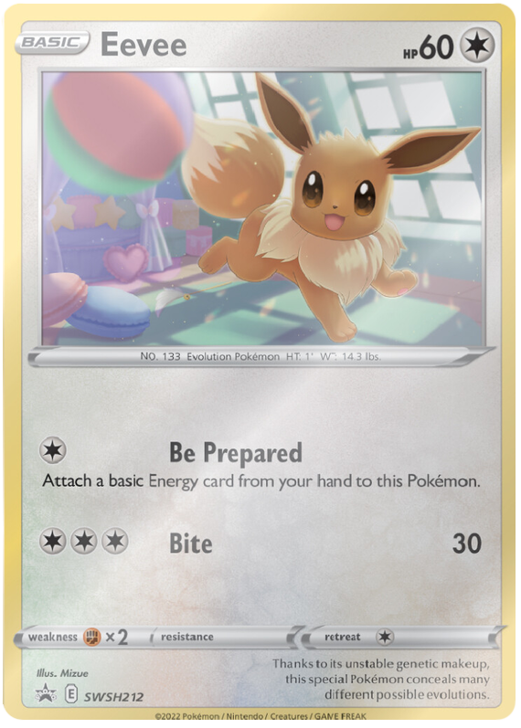 Eevee (SWSH212) [Sword & Shield: Black Star Promos] | North Game Den