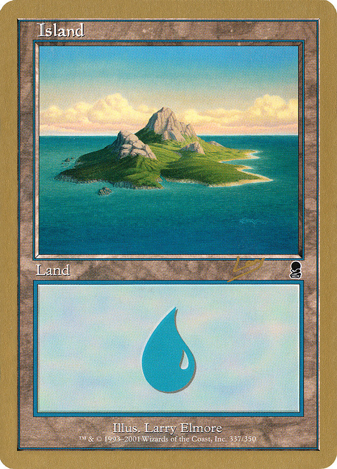 Island (rl337) (Raphael Levy) [World Championship Decks 2002] | North Game Den