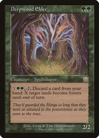 Deepwood Elder [Mercadian Masques] | North Game Den