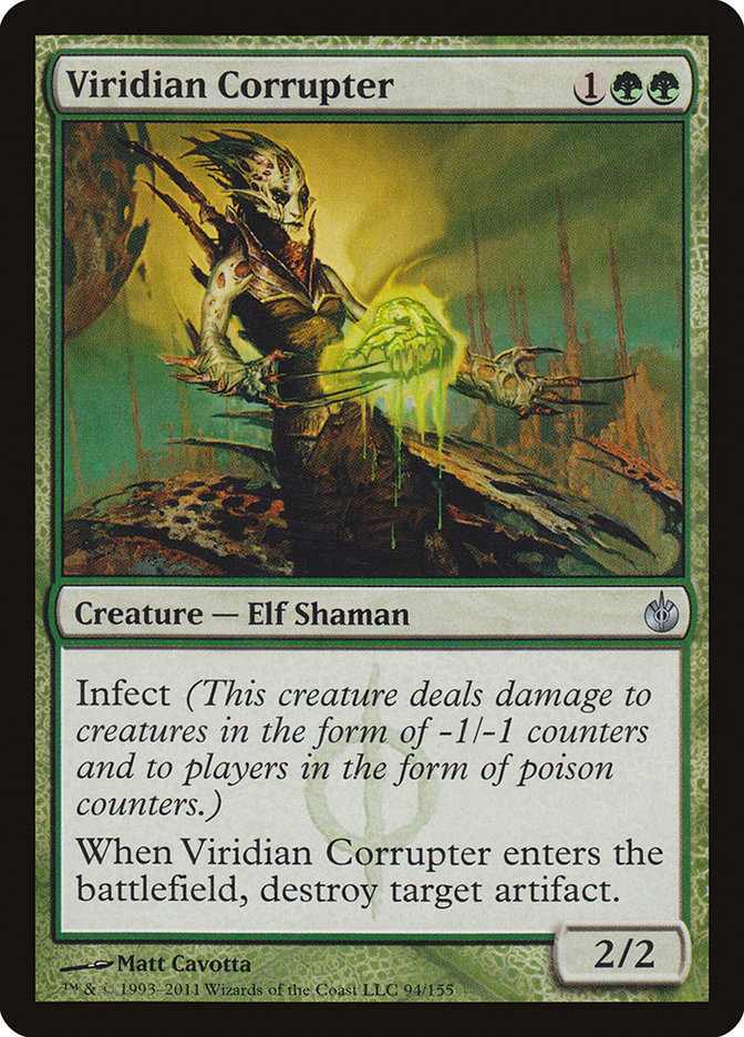 Viridian Corrupter [Mirrodin Besieged] | North Game Den