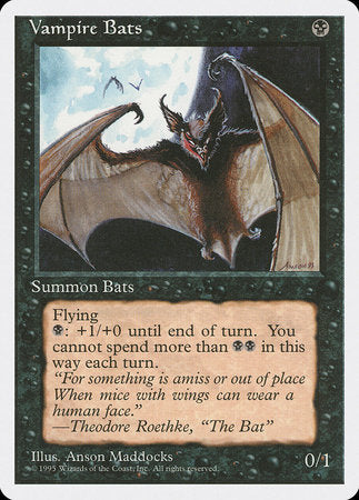 Vampire Bats [Fourth Edition] | North Game Den