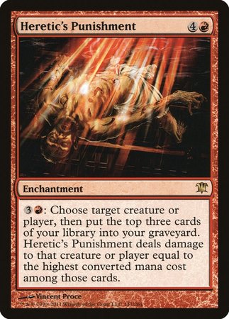 Heretic's Punishment [Innistrad] | North Game Den