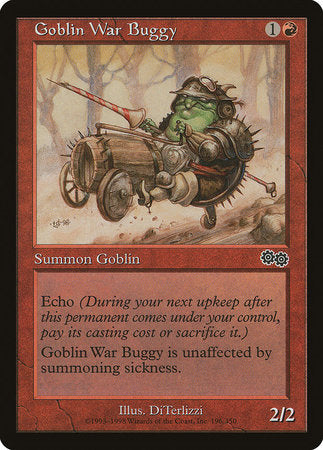 Goblin War Buggy [Urza's Saga] | North Game Den