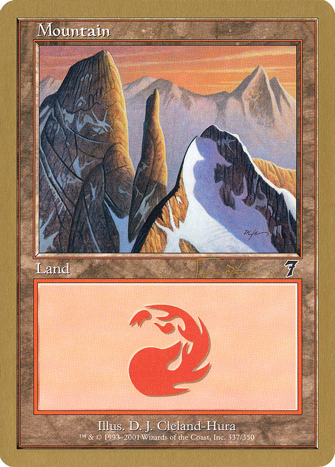 Mountain (jt337) (Jan Tomcani) [World Championship Decks 2001] | North Game Den