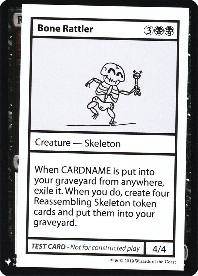 Bone Rattler [Mystery Booster Playtest Cards] | North Game Den