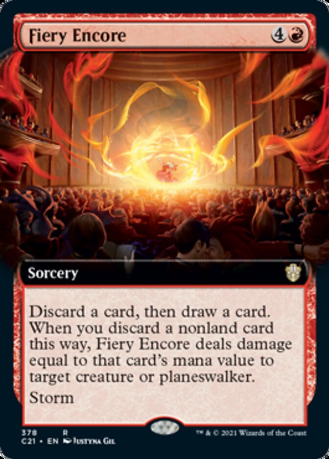 Fiery Encore (Extended) [Commander 2021] | North Game Den