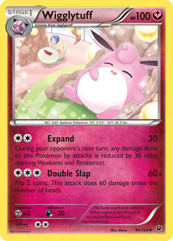 Wigglytuff (66/124) [XY: Fates Collide] | North Game Den