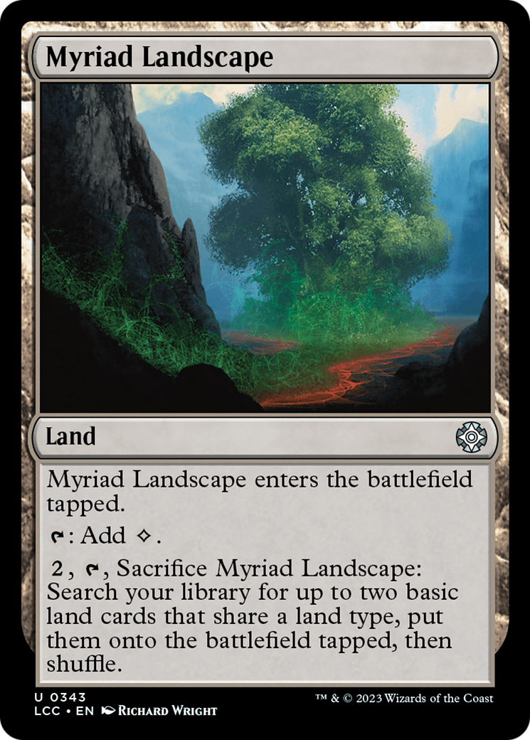 Myriad Landscape [The Lost Caverns of Ixalan Commander] | North Game Den