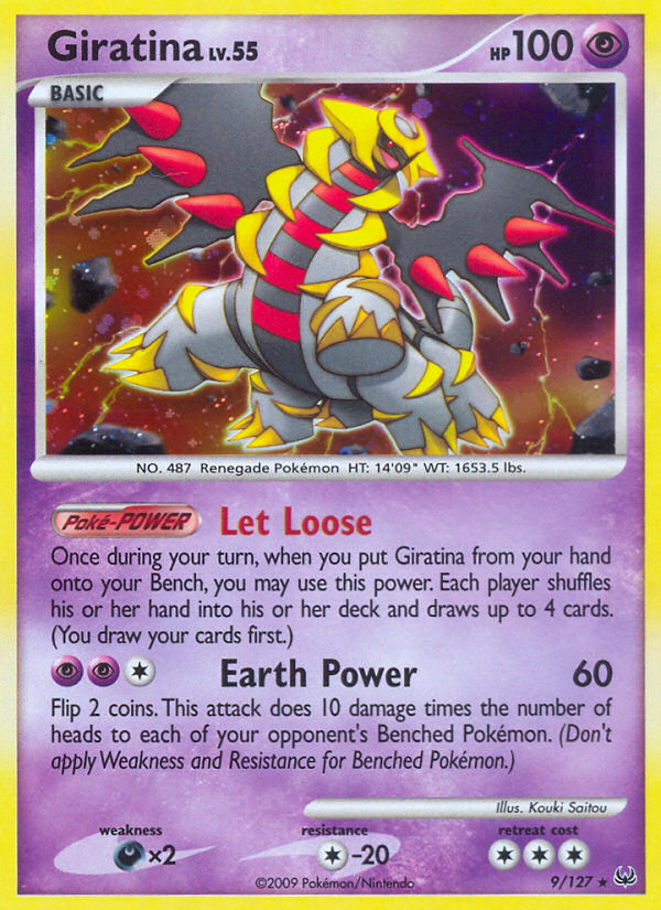 Giratina (9/127) [Platinum: Base Set] | North Game Den