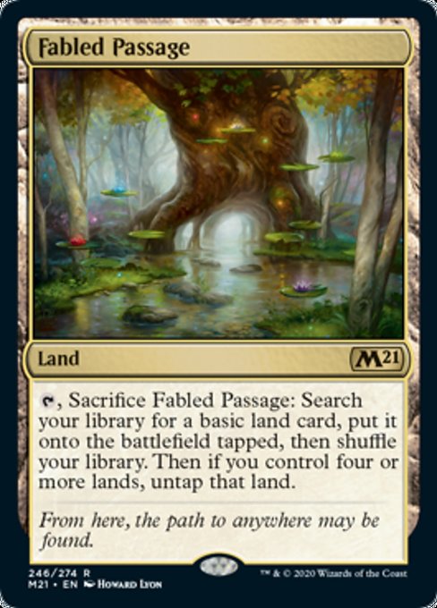 Fabled Passage [Core Set 2021] | North Game Den