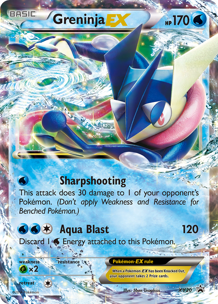 Greninja EX (XY20) [XY: Black Star Promos] | North Game Den