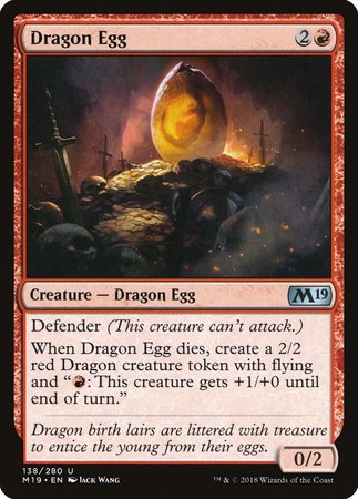 Dragon Egg [Core Set 2019] | North Game Den
