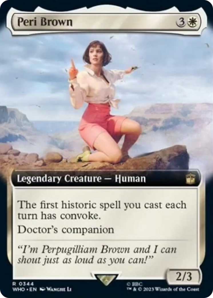 Peri Brown (Extended Art) [Doctor Who] | North Game Den