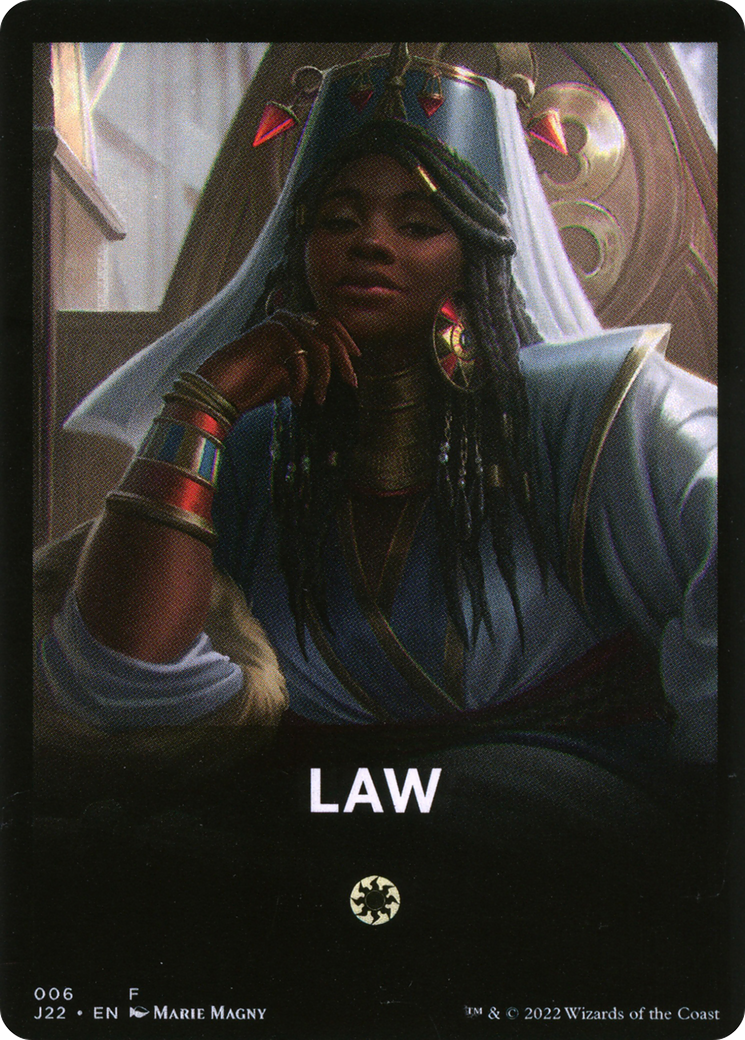 Law Theme Card [Jumpstart 2022 Front Cards] | North Game Den
