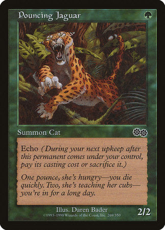 Pouncing Jaguar [Urza's Saga] | North Game Den